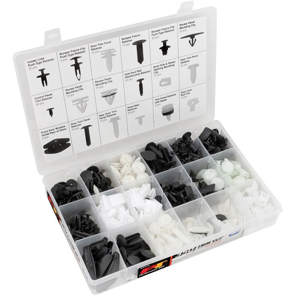 Performance Tool 350-Pc GM Trim Clip Assortment