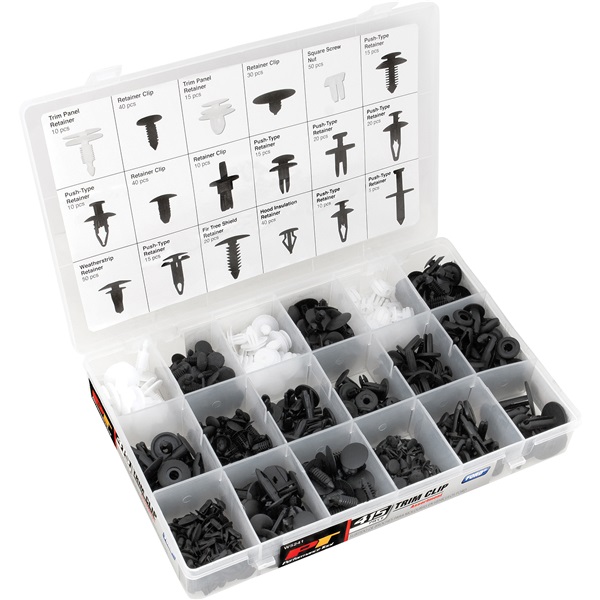 Performance Tool 415-Pc Ford Trim Clip Assortment