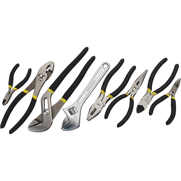 Performance Tool 8-Pc Plier & Wrench Set