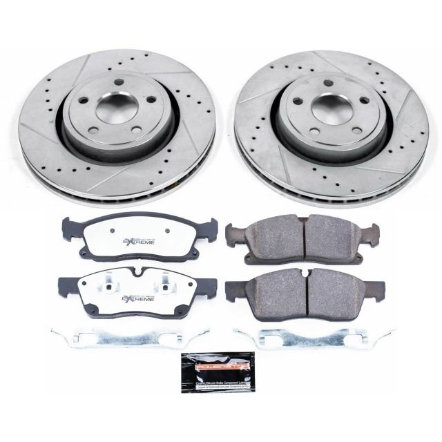 PowerStop K6536-36 FrontZ36 Extreme Performance Truck & Tow Brake Kit for 13-15 Jeep Grand Cherokee WK
