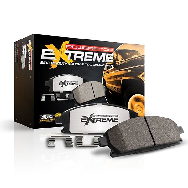 PowerStop Z36-6004 Extreme Duty Truck And Tow Rear Brake Pads for 18-26 Jeep Wrangler JL Sahara & Rubicon
