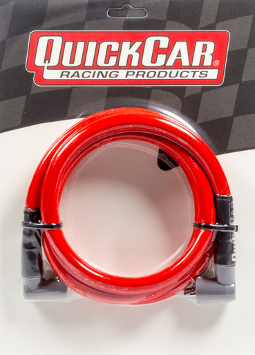 Quickcar 60in Red Coil Wire HEI to Socket 11.5mm 40-605