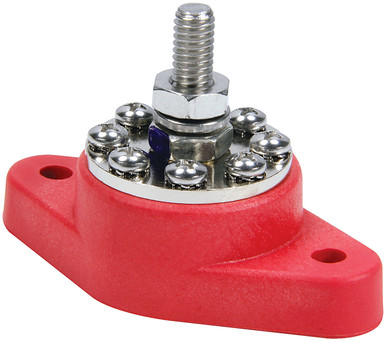 QuickCar Red 8-Point Power Distribution Post 180A 57-805