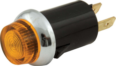 QuickCar 3/4" Amber Warning Light 12V 61-704