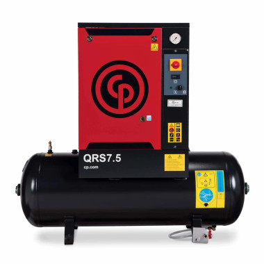 Chicago Pneumatic QRS 7.5 Tank Mounted Screw Compressor