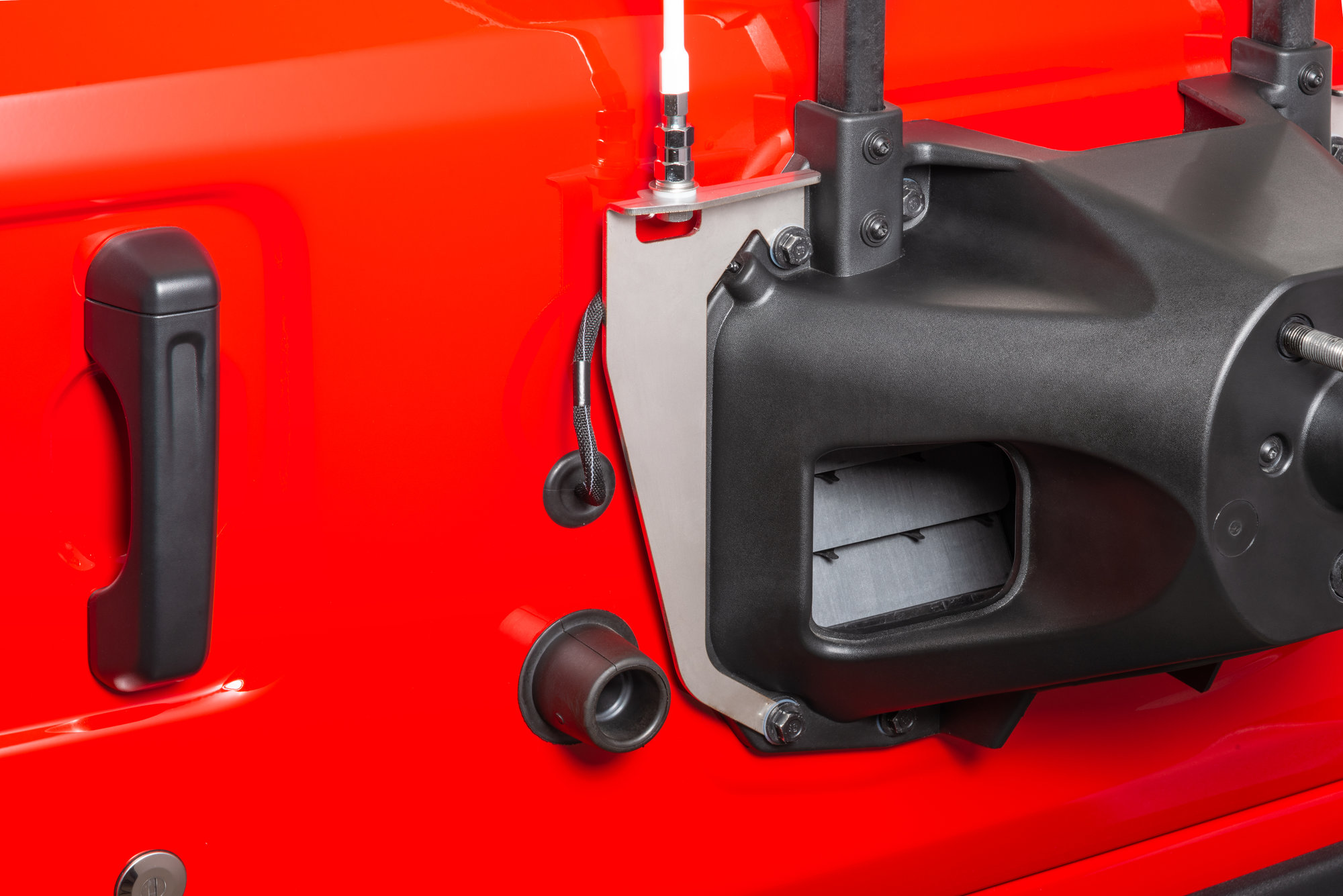 Quadratec Trail Flag Mounting Bracket with Stud for 18-26 Jeep Wrangler JL