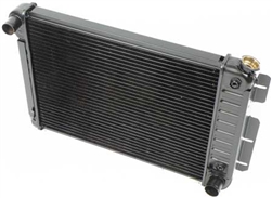 1967 - 1969 Camaro 3 Core Row Camaro Small Block OE Style Radiator for Automatic, 21 Inch