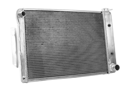 1967 - 1969 Camaro Aluminum Radiator, Griffin Performance Exact Fit Unit, Small Block Automatic Transmission