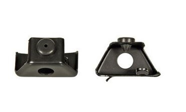 1967 - 1968 Camaro Rally Sport Radiator Support Headlight Door Stop Brackets Set, Pair