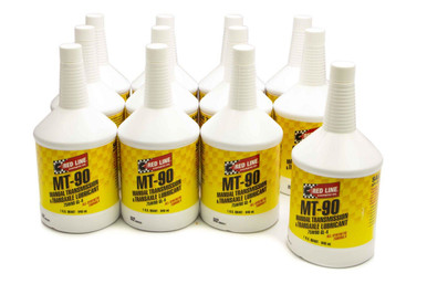 Redline MT-90 Manual Trans Lube Case/12 75W90 GL-4 50304 CASE/12