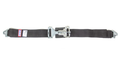 RJS 3in Lap Belts W/Snap End Black 15002001