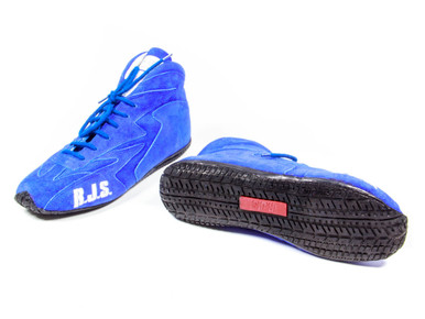 RJS Redline Shoe Mid-Top Blue Size 8 SFI-5 500020354