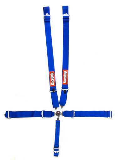 Racequip 5pt Harness Camlock SFI Sportsman Blue 741021