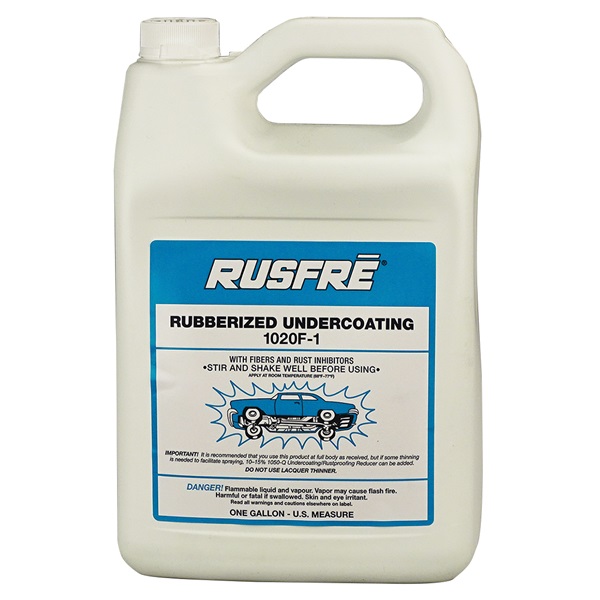 RUSFRE Black Rubberized Spray-On Undercoating