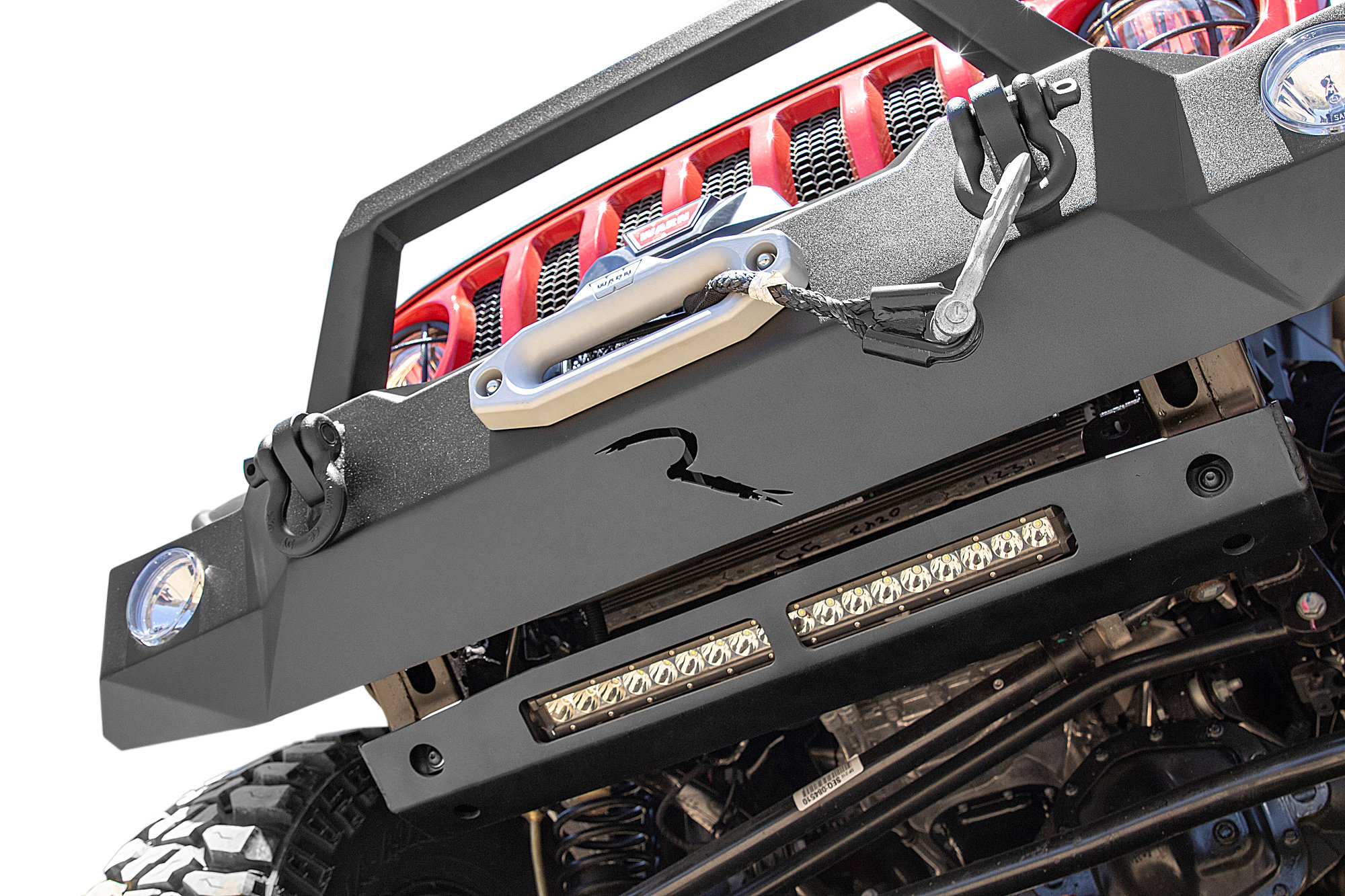 Rampage Products TrailCrawler Front Bumper Skid Plate for 18-26 Jeep Wrangler JL with Factory, TrailCrawler, or Most Aftermarket Front Bumpers