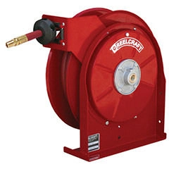 Reelcraft5605 OLPPremium Duty Spring Rewind Hose Reel for Air, Water, Antifreeze, Coolant, Washer Fluid