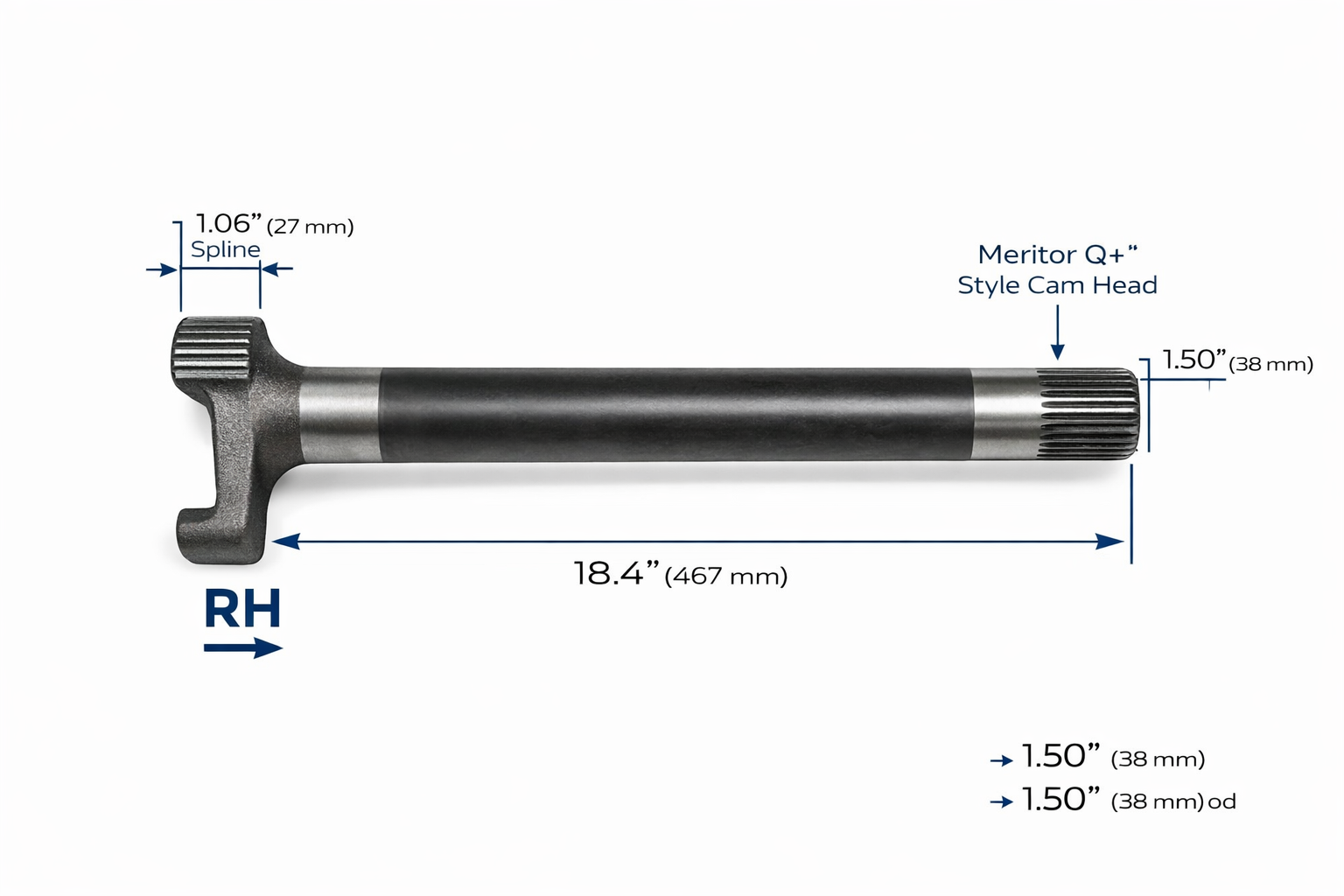 122.281815.02 - Camshaft RH