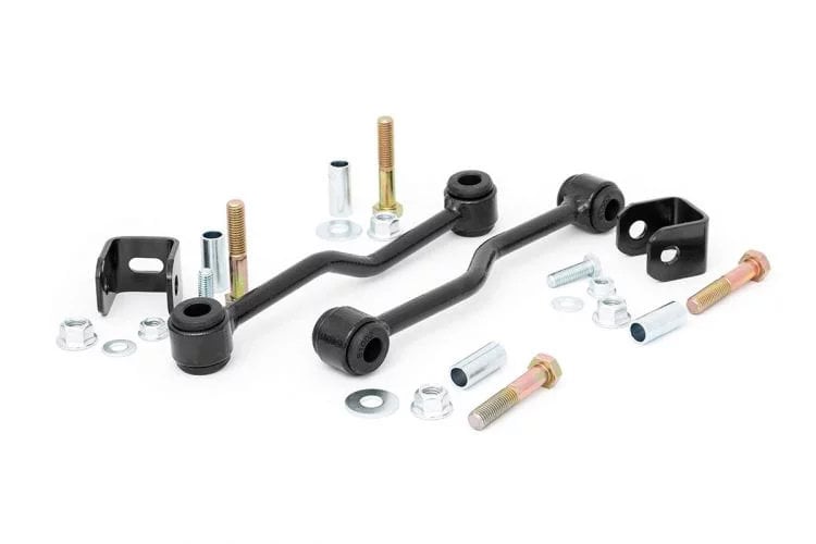 Rough Country 1028 Front Sway Bar End Links for 97-06 Jeep Wrangler TJ