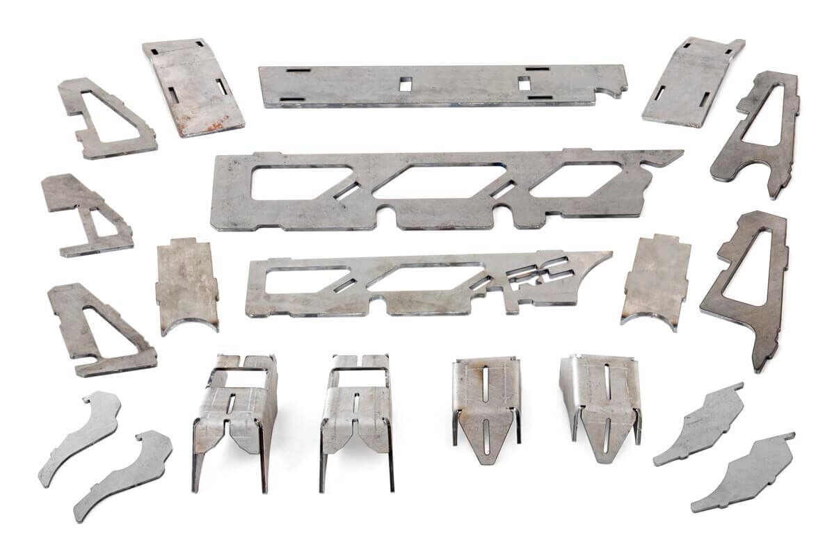 Rough Country 10565 Dana 30 Axle Truss & Gusset Kit for 07-18 Jeep Wrangler JK