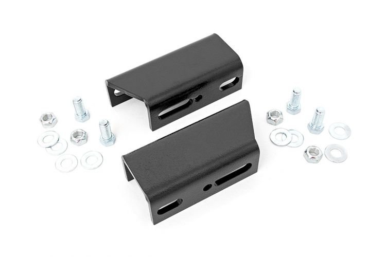 Rough Country 1073 Front Sway Bar Drop Brackets for 84-01 Jeep Cherokee XJ