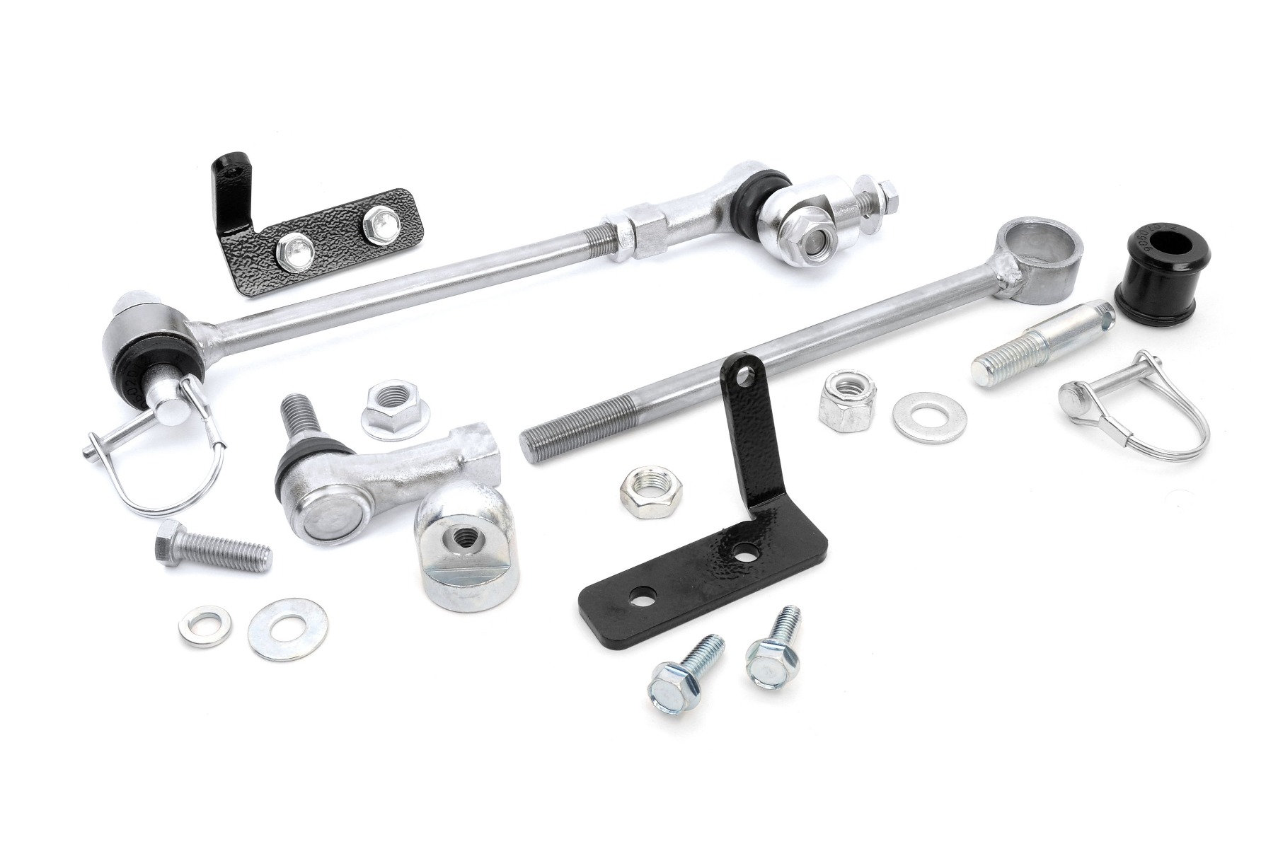 Rough Country Front Sway Bar Quick Disconnectsfor 84-01 Jeep Cherokee XJ & Grand Cherokee ZJ