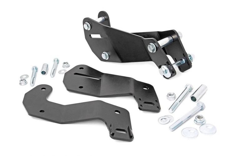 Rough Country 110600 Front Control Arm Relocation Kit for 07-18 Jeep Wrangler JK