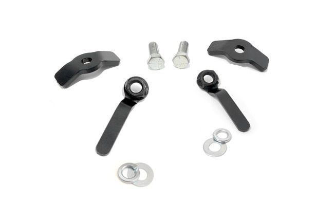 Rough Country 1132 Rear Coil Spring Clamps for 07-18 Jeep Wrangler JK
