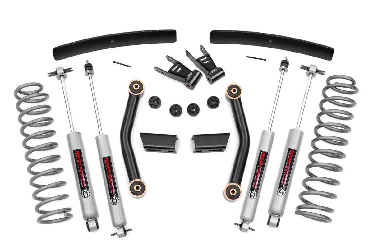 Rough Country 62630 4.5in Suspension Lift Kit for 86-92 Jeep Comanche MJ