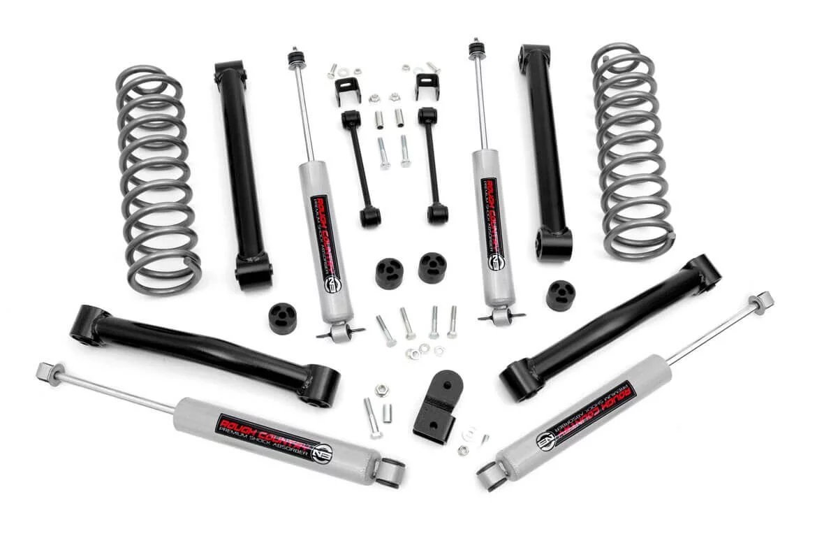 Rough Country 3.5in Suspension Lift Kit for 93-98 Jeep Grand Cherokee ZJ