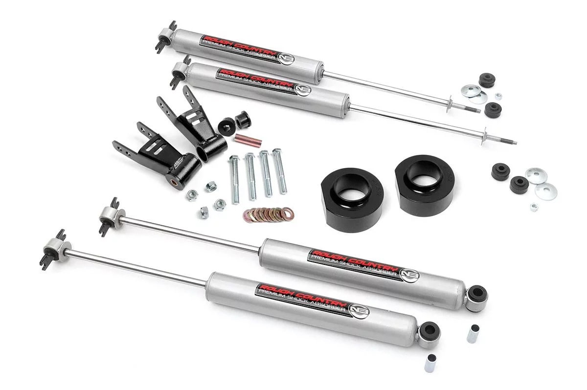 Rough Country 68030 1.5in Spacer Lift Kit for 84-01 Jeep Cherokee XJ