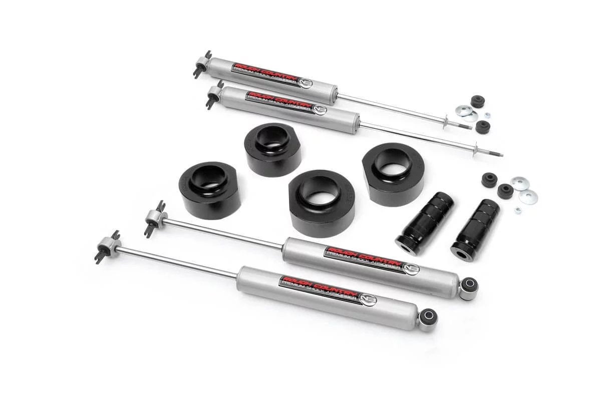 Rough Country 68530 1.5in Spacer Lift Kit for 93-98 Jeep Grand Cherokee ZJ