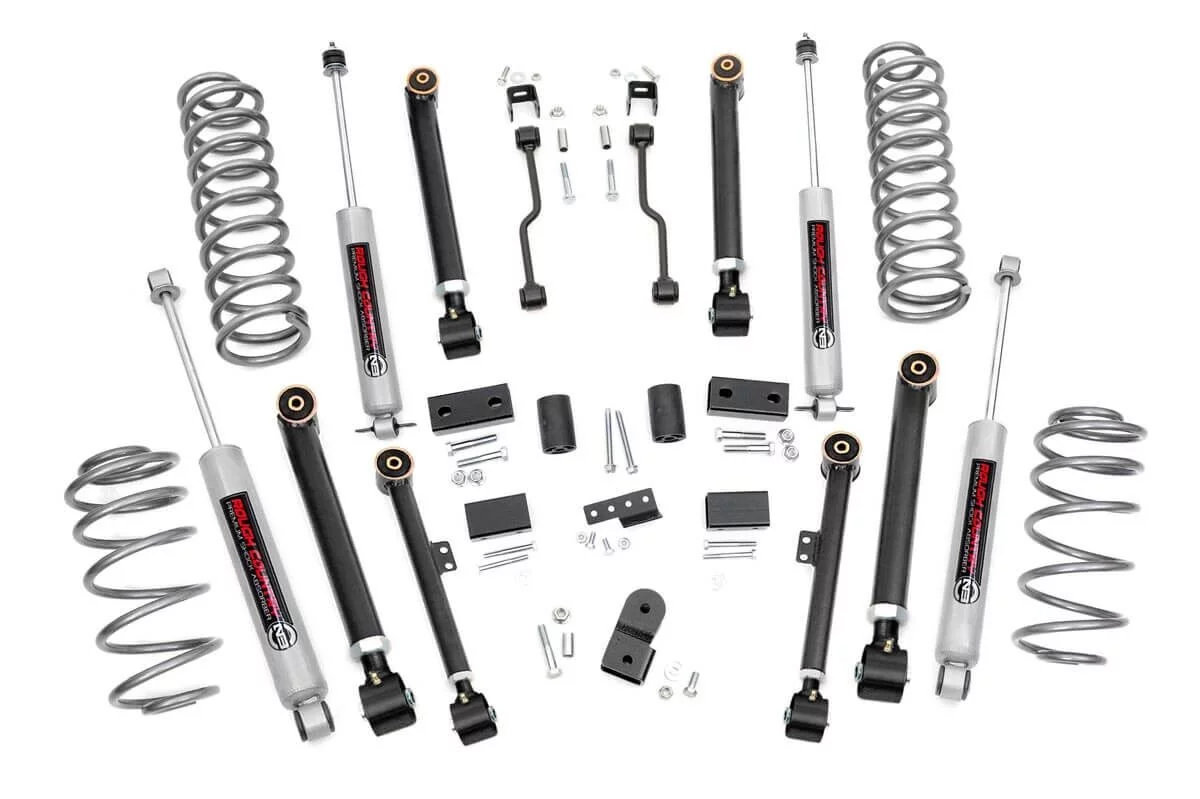 Rough Country 68820 4in X-Series Suspension Lift Kit for 93-98 Jeep Grand Cherokee ZJ