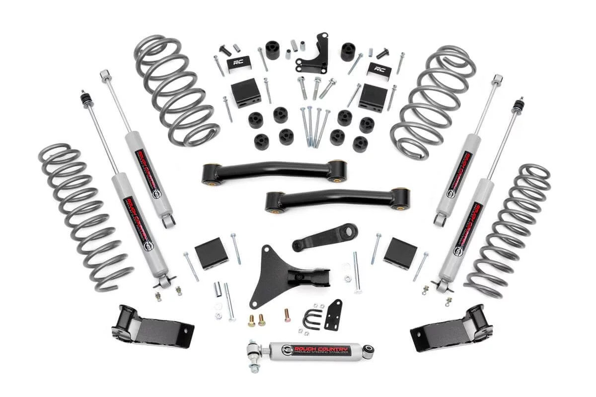 Rough Country 698.20 4in Suspension Lift Kit for 99-04 Jeep Grand Cherokee WJ