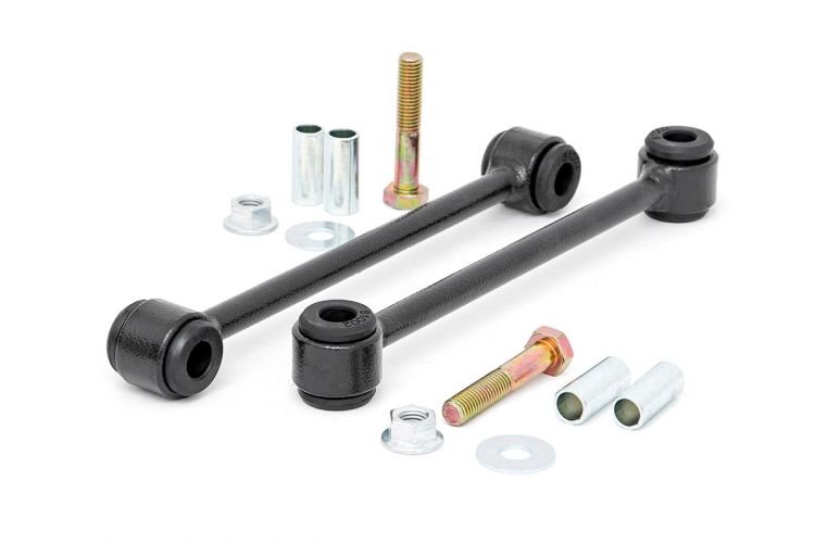Rough Country 7593 Front Sway Bar End Links for 87-95 Jeep Wrangler YJ