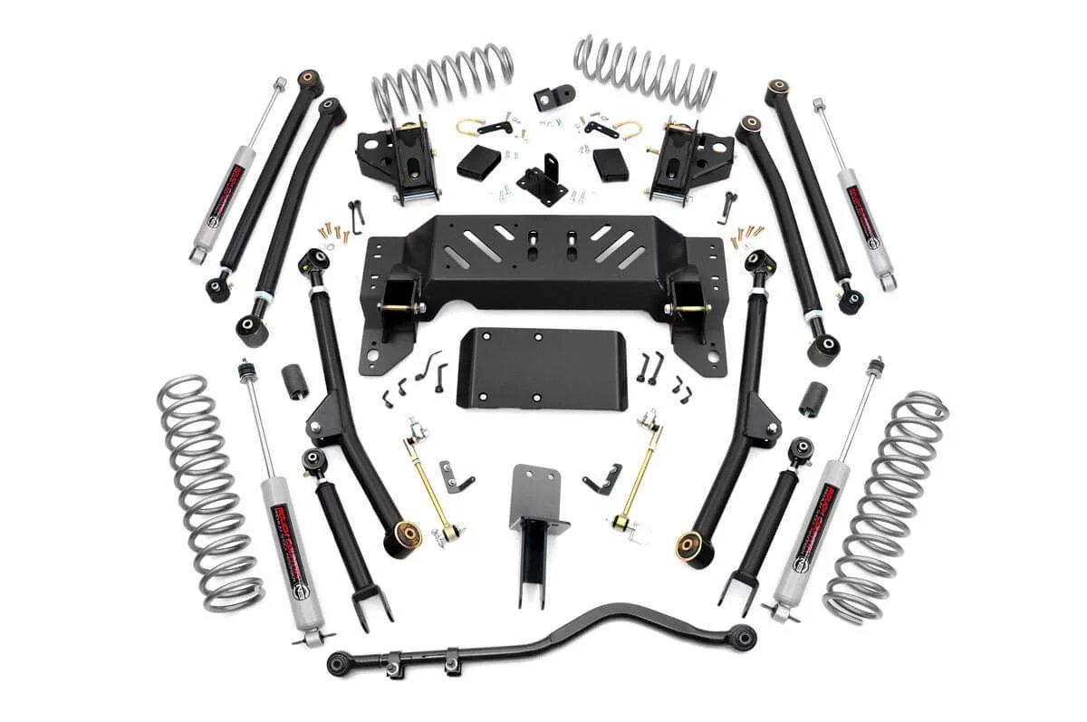 Rough Country 90222 4in Long Arm Suspension Lift Kit for 93-98 Jeep Grand Cherokee ZJ
