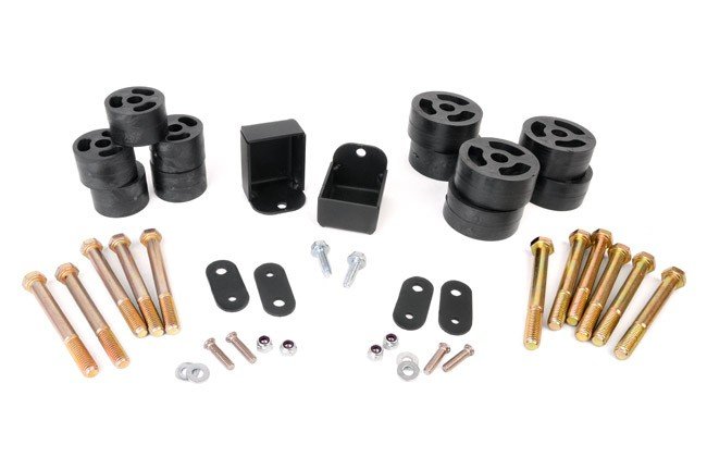 Rough Country RC608 1.25in Body Mount Lift Kit for 87-95 Jeep Wrangler YJ