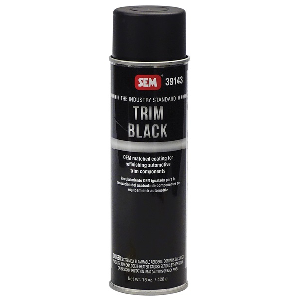 SEM Trim Black Paint - 15 oz
