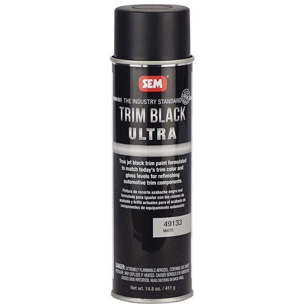SEM Trim Black Ultra Matte - 14.5 oz