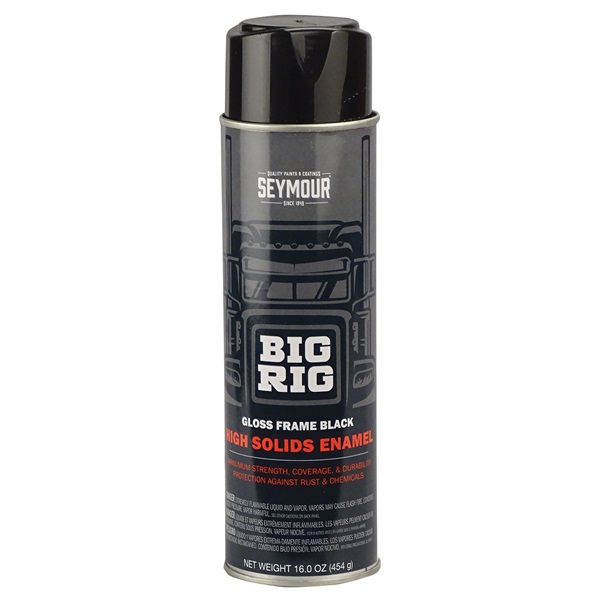 SEYMOUR Big Rig Gloss Black Frame Paint, 16 oz