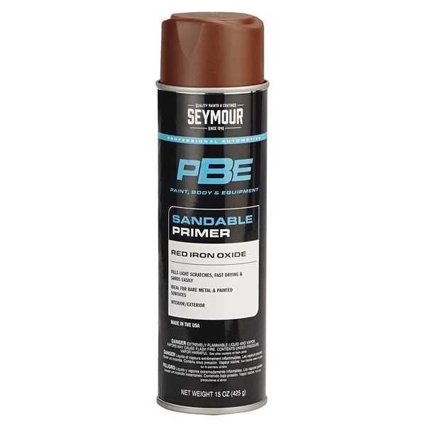 SEYMOUR PBE Professional Sandable Primer - Red Oxide, 15 oz