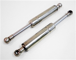 1967 - 1981 Camaro Billet Hood Hinge Stainless Steel Hood Struts, Heavy Duty Pair