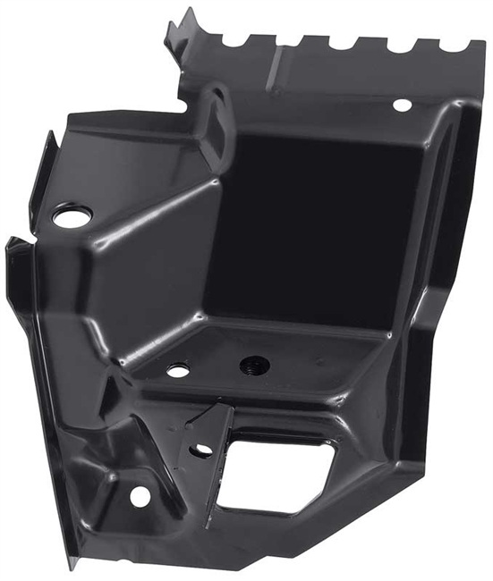 1967 - 1969 Camaro Firewall and Body Mount Bracket, Lower Panel to Subframe Mounting, LH
