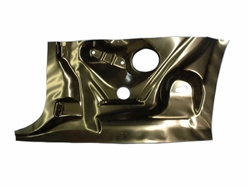 1967 - 1969 Camaro Quarter Panel Patch, Inner Metal Behind Rear Door Panel, RH