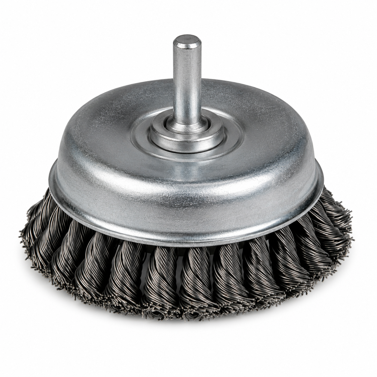 SHK14170 - 3 1/4in Mounted Knot Wheel - Heavy Duty
