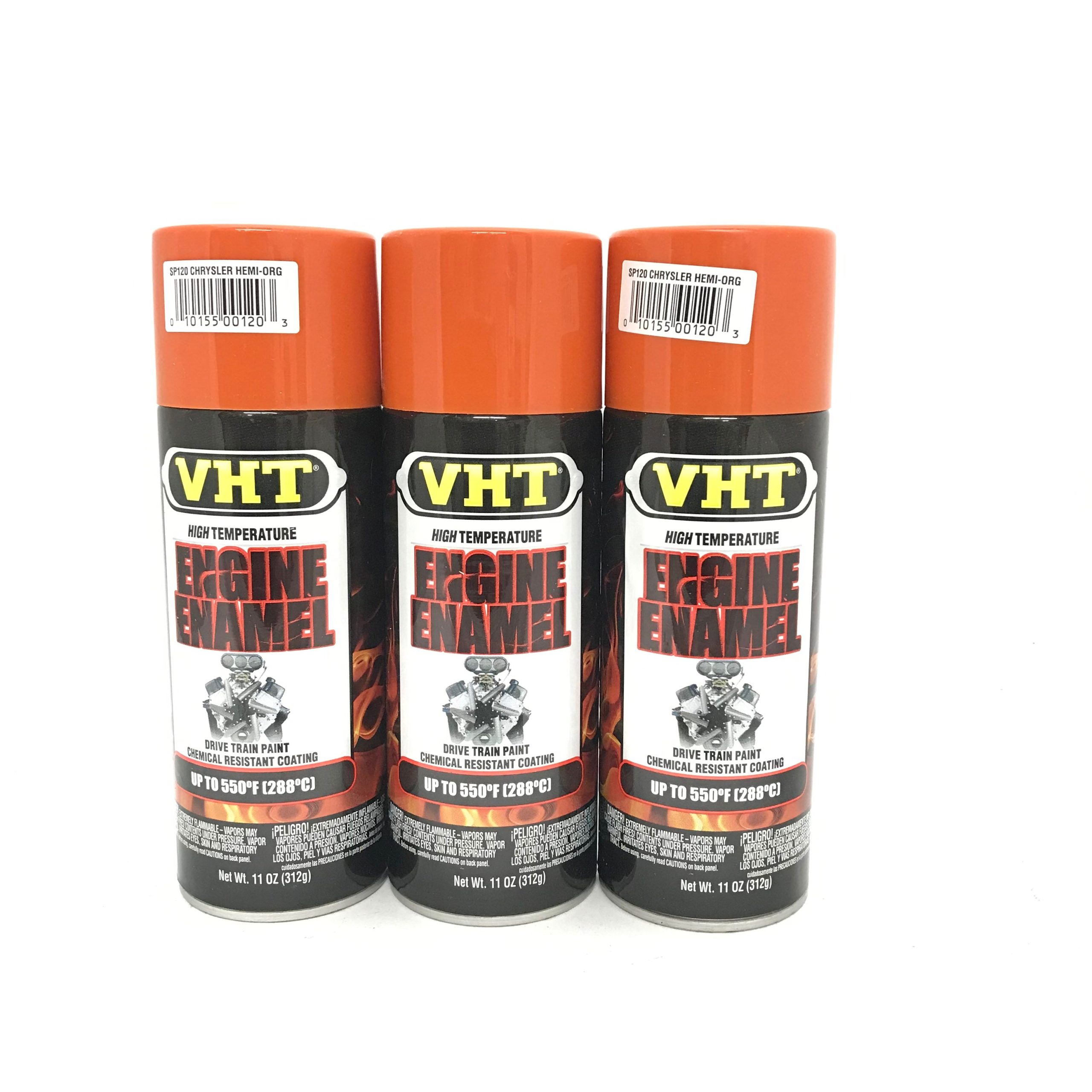 VHT SP120 - 3 Pack Engine Enamel Chrysler Hemi-Orange- 11 oz Aerosol Can