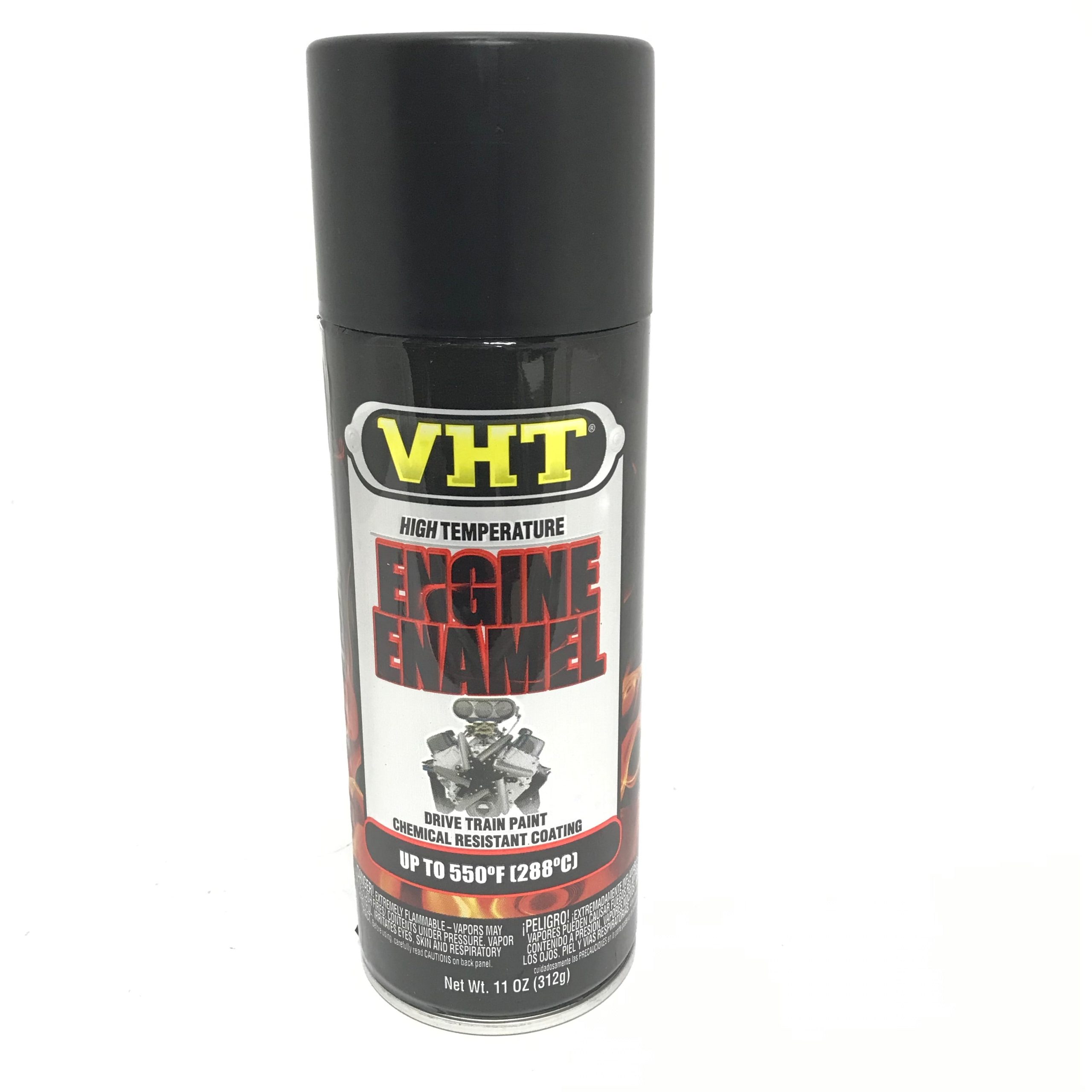 VHT SP139 GM Satin Black Engine Enamel High Heat Drive Train Paint - 11 oz