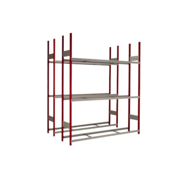 Rousseau Metal SRP0444 Tire Rack (Double) (60"W x 48"D x 87"H)