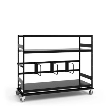 Rousseau Metal SRP1432M Sheet Metal Rack (96"W x 36"D x 75"H) (Mobile)