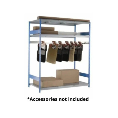 Rousseau Metal SRP1474 Mat Rack (Double) (72"W x 36"D x 75"H)