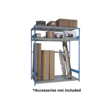 Rousseau Metal SRP3422 Bumper and Pipe Rack (96"W x 48"D x 87"H)
